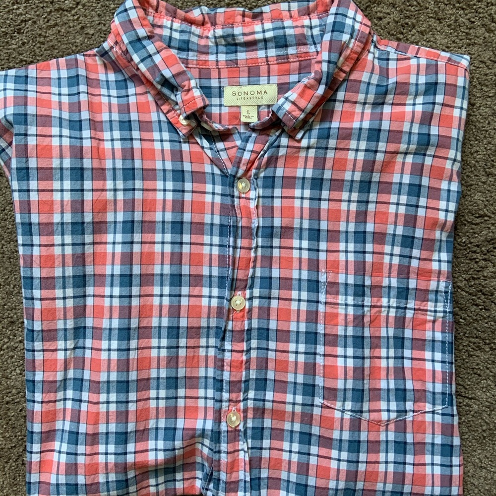 Sonoma Short Sleeve Button Down